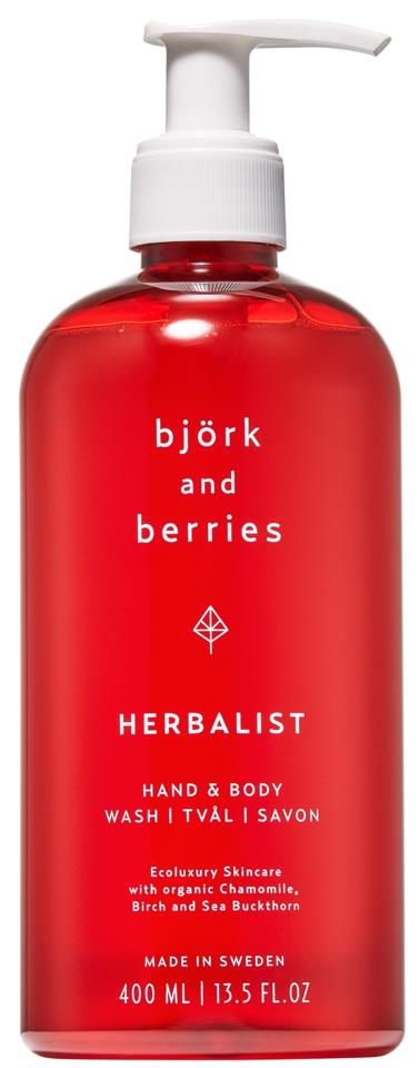 Björk and Berries Herbalist Hand & Body Wash 400 ml