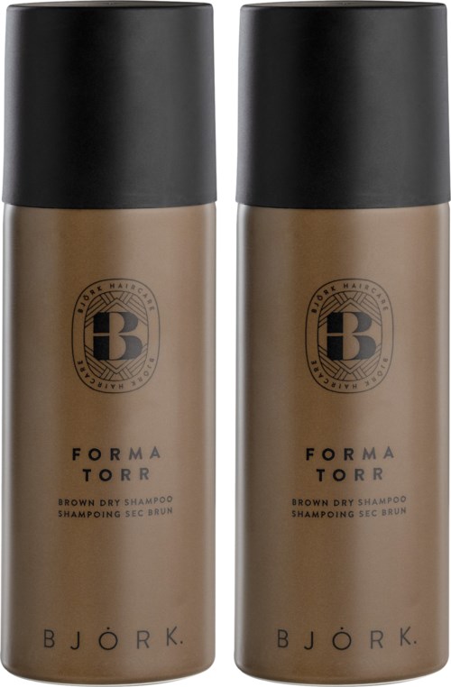 Björk FORMA TORR Brown Dry Shampoo 200 ml x 2