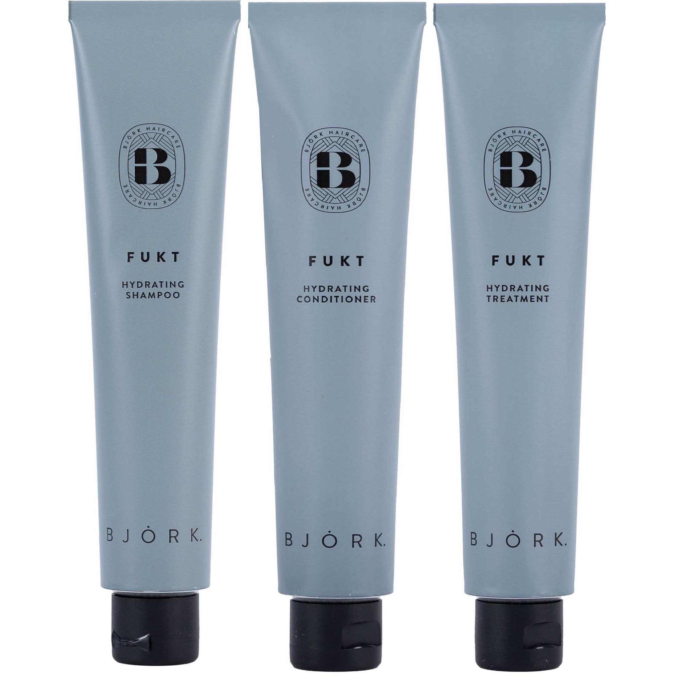 Björk FUKT Bundle Shampoo 75 ml & Conditioner 75 ml & Hydrating T