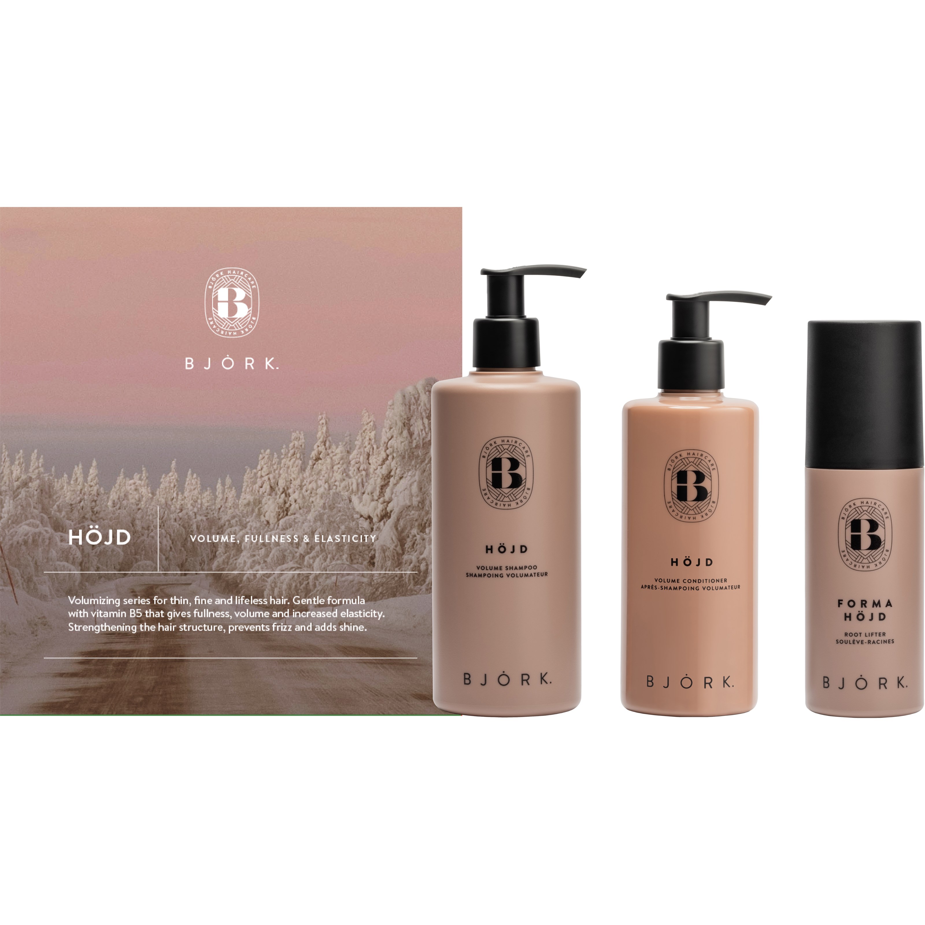 Produktfoto för Björk HÖJD Winter Box 300, 250, 200 ml