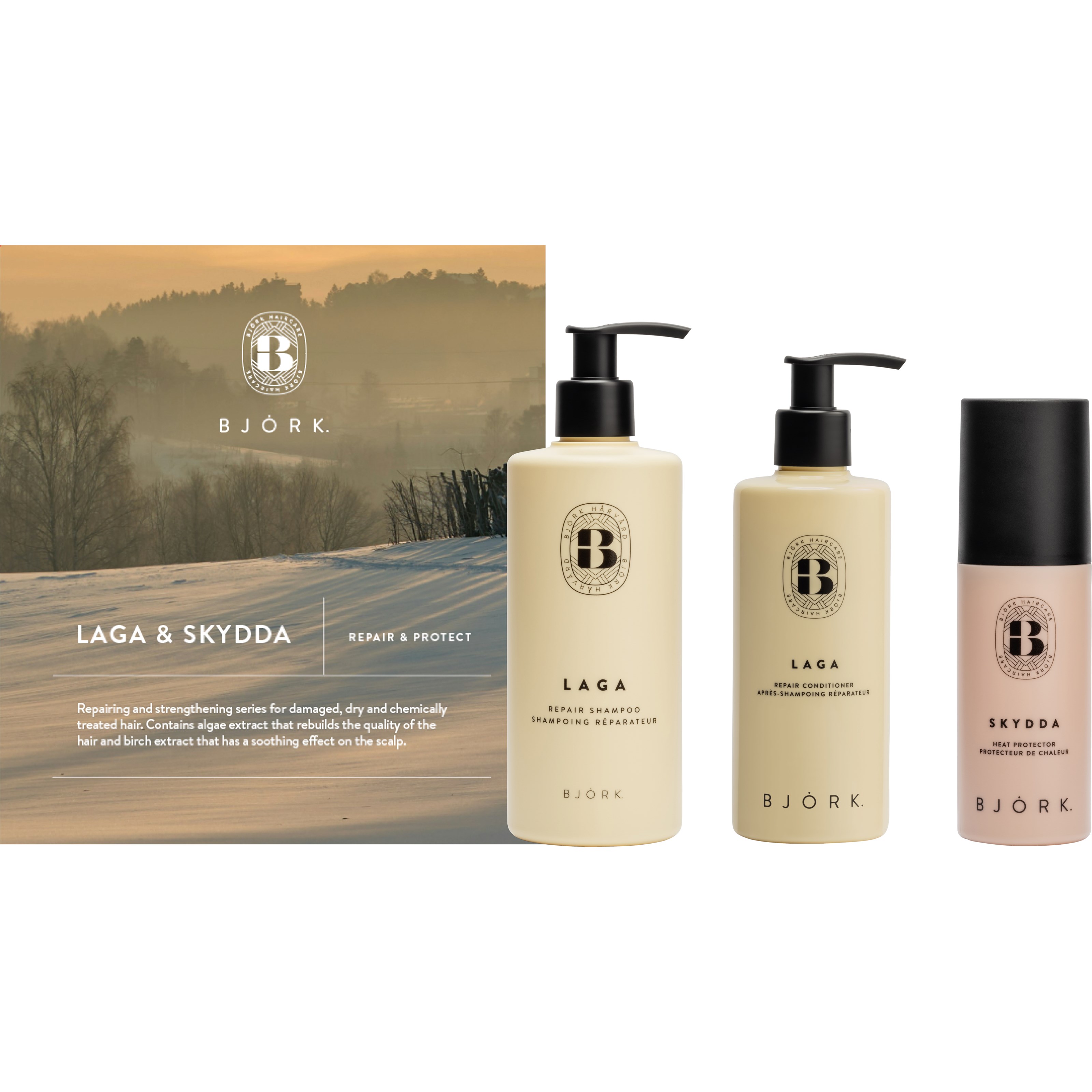 Produktfoto för Björk LAGA Winter Box 300, 250, 150 ml