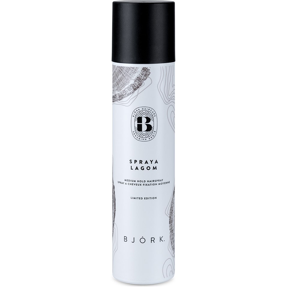 Björk SPRAYA LAGOM Medium Hold Hairspray Limited Edition 300 ml