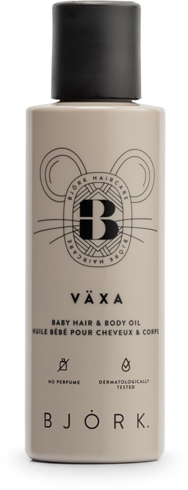 BJÖRK VÄXA Baby Hair & Body Oil 125ml