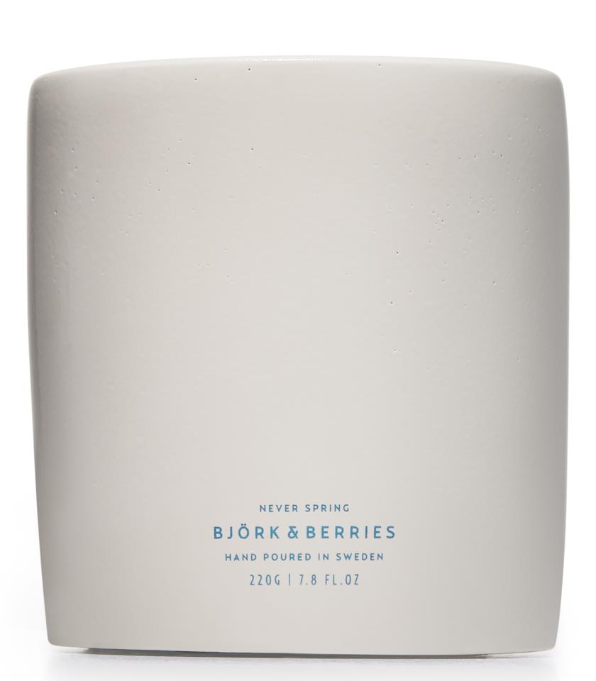 Björk&Berries Never Spring Scented Candle 