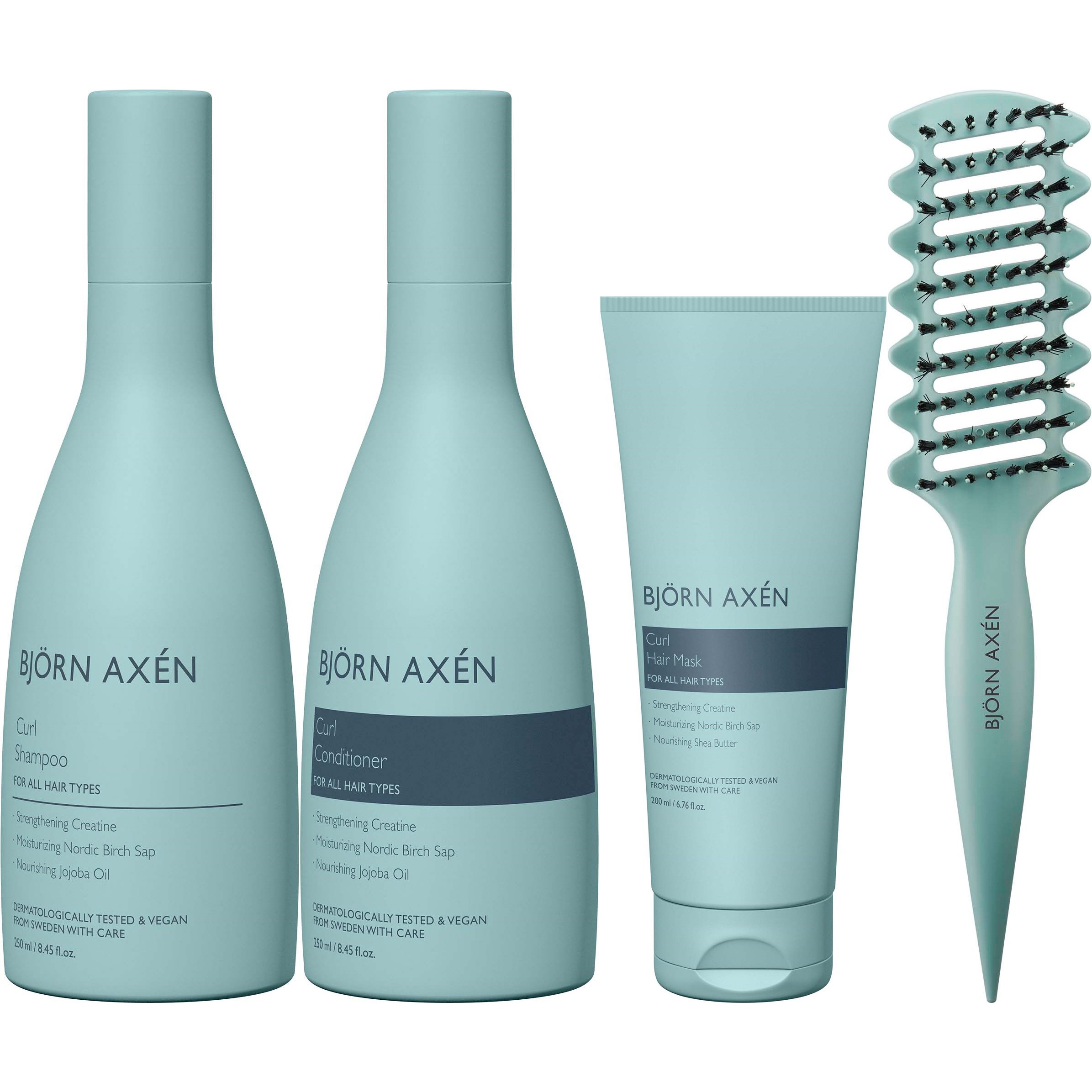 Björn Axén Curl Bundle Shampoo 250 ml & Conditioner 250 ml & Hair