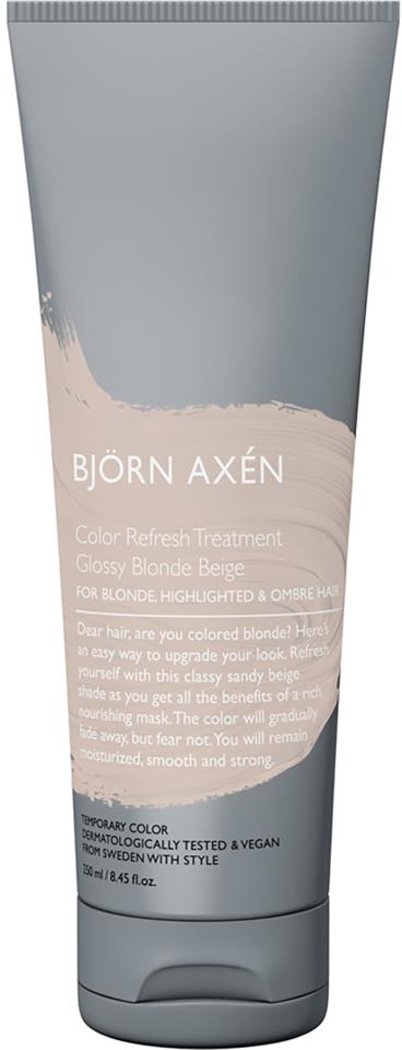 Björn Axén Color Refresh Treatment Glossy Blonde Beige 250 ml