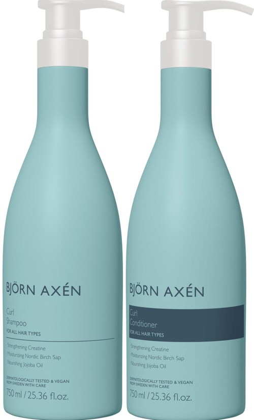 Björn Axén Curl Bundle Shampoo 750 ml & Conditioner 750 ml