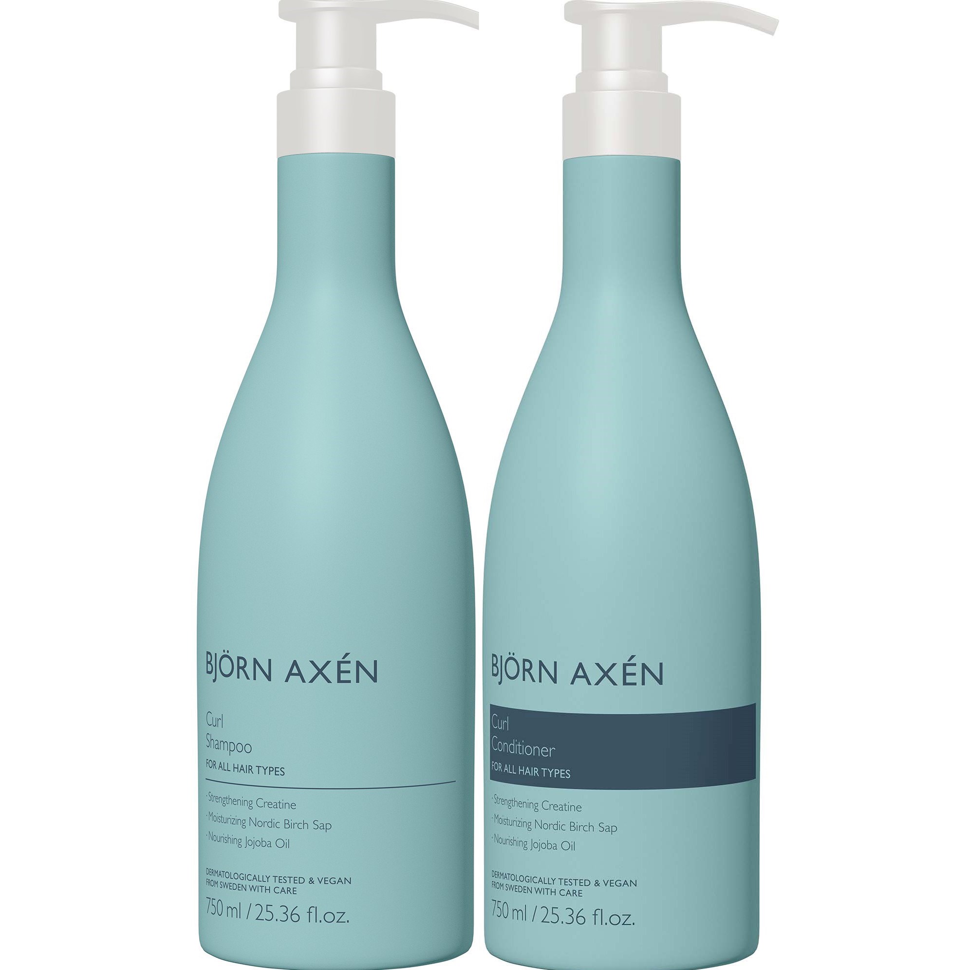 Björn Axén Curl Bundle Shampoo 750 ml & Conditioner 750 ml