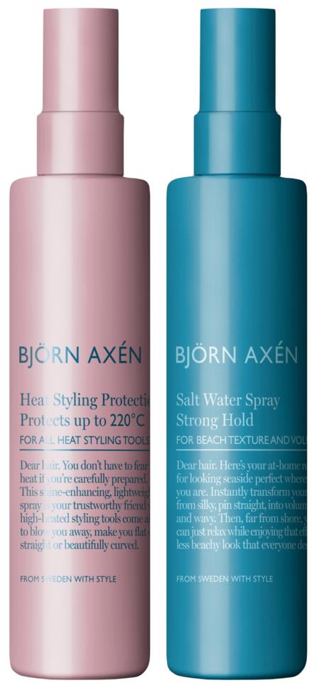 Björn Axen Heat Styling Protection & Salt Water Spray Duo