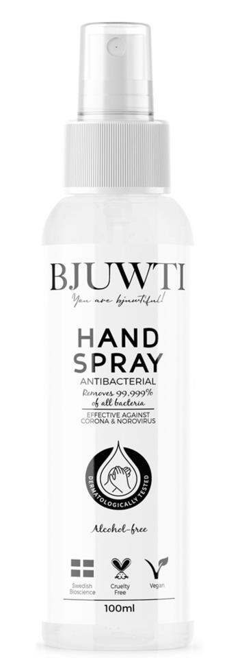 Bjuwti Hand Hygiene Antibakteriell Hand Spray 100ml