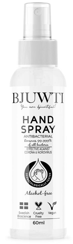 Bjuwti Hand Hygiene Antibakteriell Hand Spray 60ml