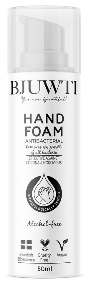Bjuwti Hand Hygiene Antibakteriell Pocket Foam 50ml