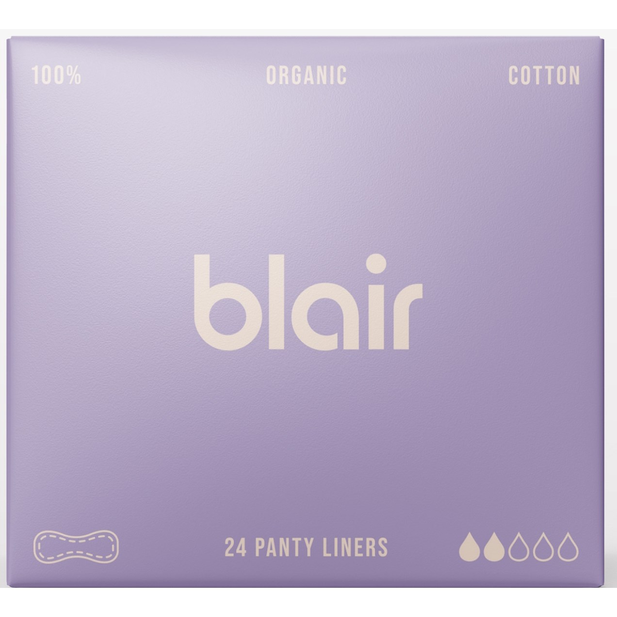 Blair Organic Cotton Pantyliners 24 St.