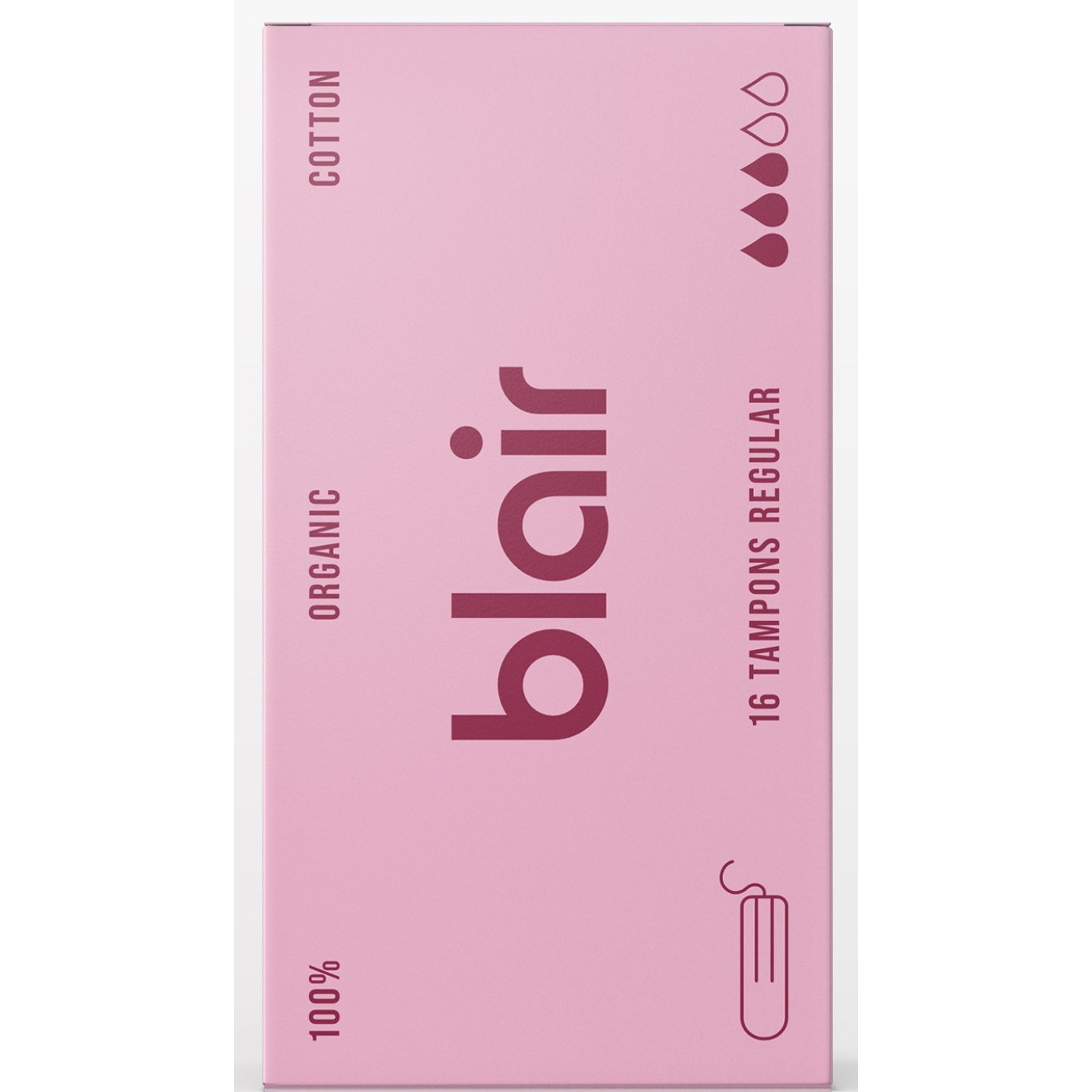 Blair Organic Cotton Tampons Regular 16 St.