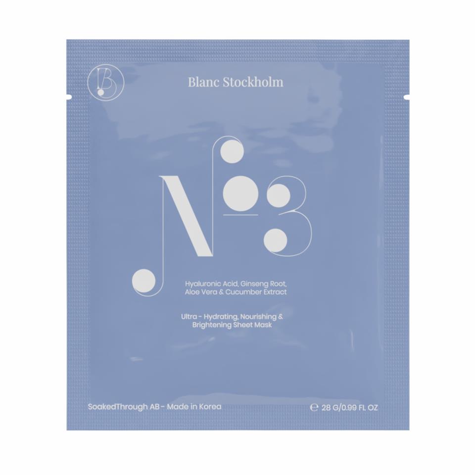 Blanc Stockholm Nourishing Sheet Mask No.3