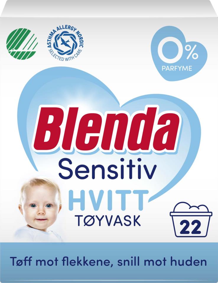 Blenda Sensitiv Hvitt Tøyvask 950 g