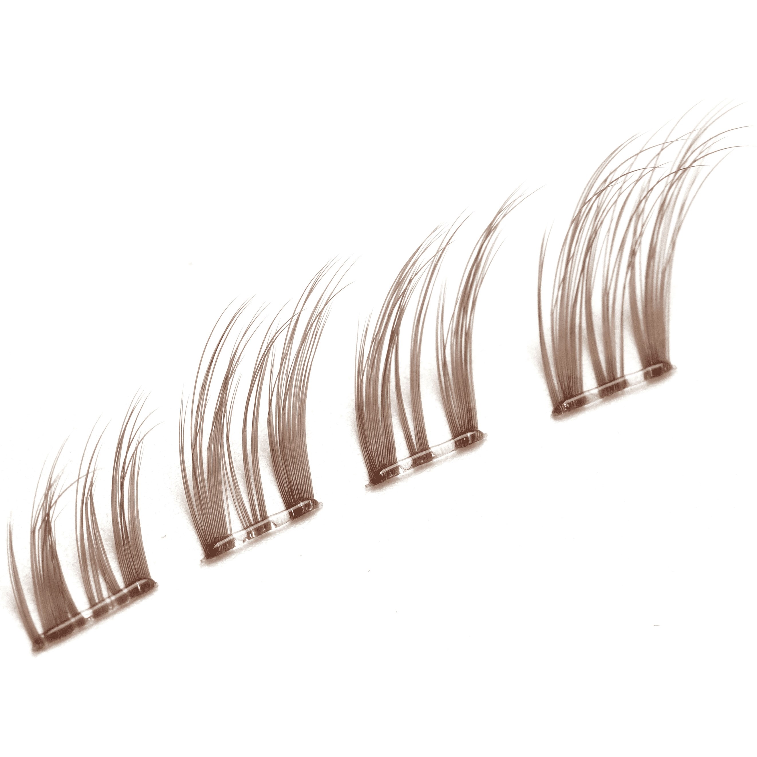 Blik Self-Stick Lash Clusters Brown 0.2 billede