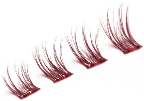 Blik Self-Stick Lash Clusters Burgundy 0.1