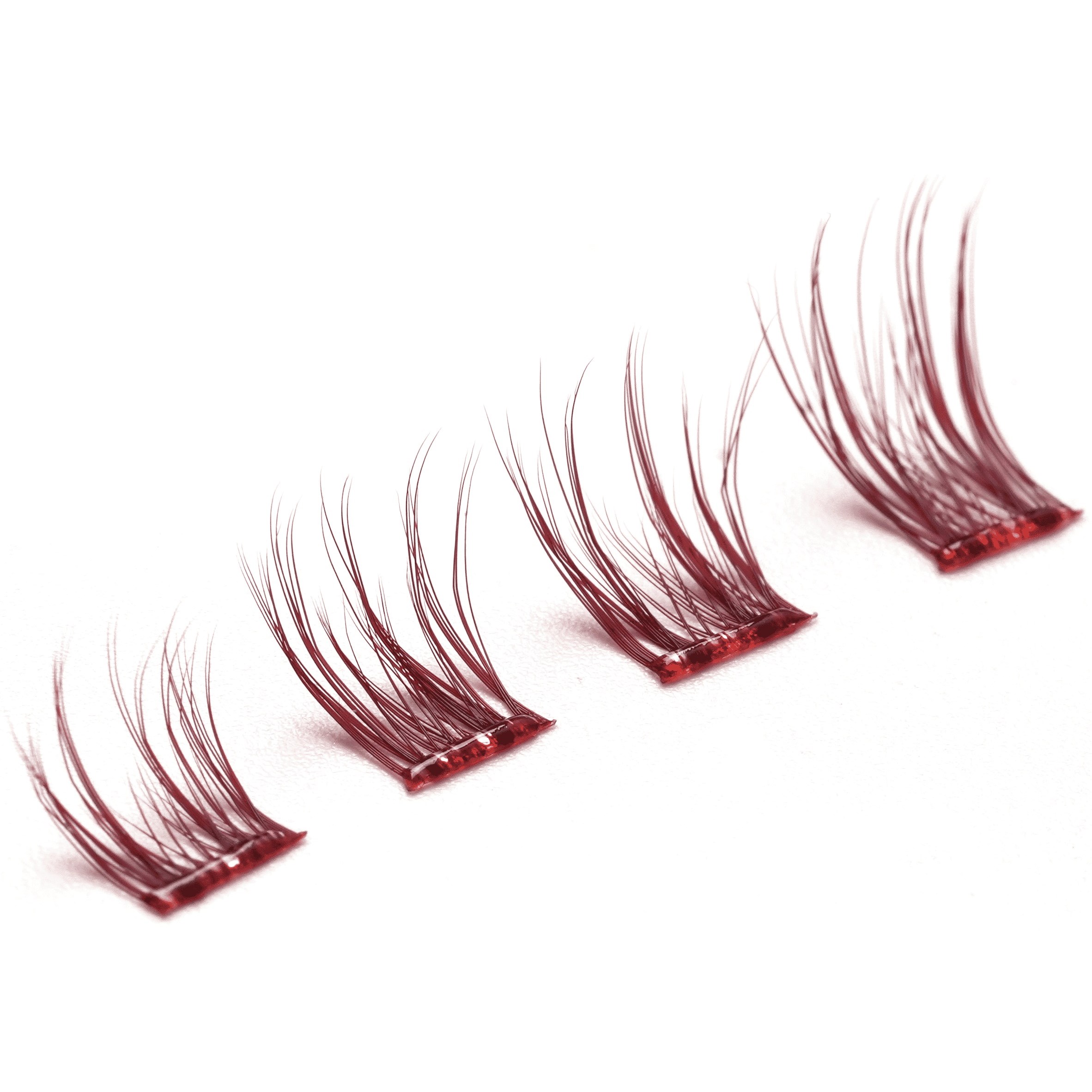 Blik Self-Stick Lash Clusters Burgundy 0.1 billede