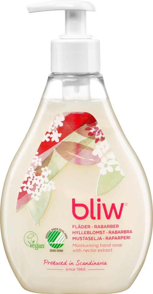 Bliw Hand Soap Fläder & Rabarber 300 ml