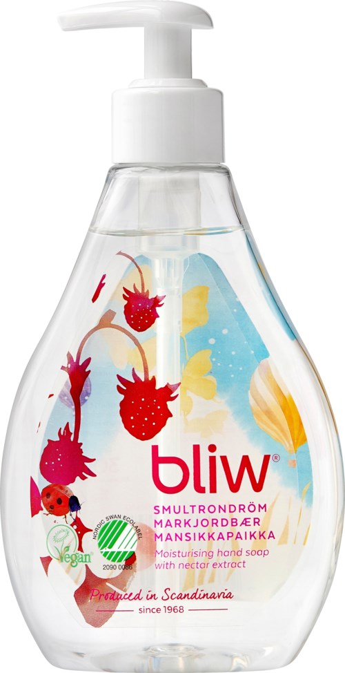 Bliw Moisturising Soap Smultrondröm 300 ml