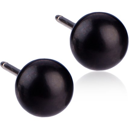 Läs mer om Blomdahl Black Titanium Ball 5 mm