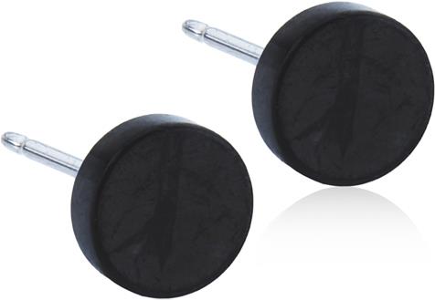 Blomdahl Black Titanium Puck 8mm