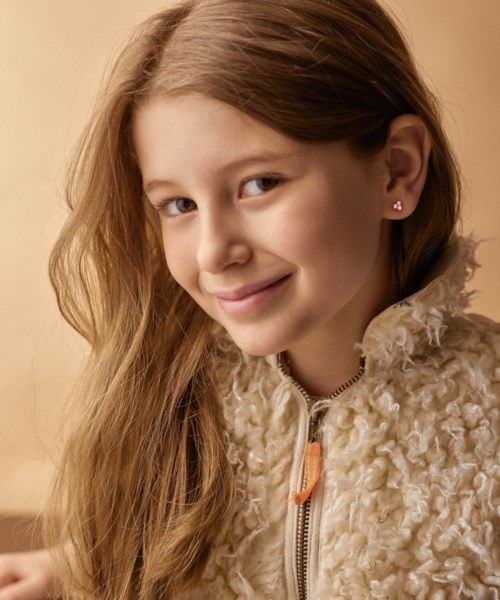 Blomdahl Medical Plastic Clover 6 mm Crystal