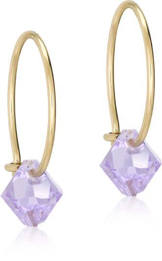 Blomdahl GT Ear Ring 14 mm, Bicone 6 mm