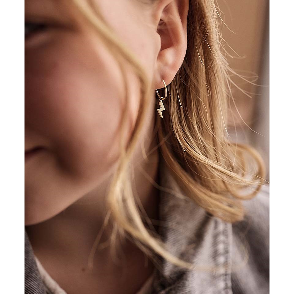 Blomdahl GT Ear Ring 14 mm, Pendant Flash 11 mm (zdjęcie 3)