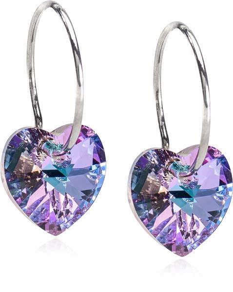 Blomdahl Natural Titanium Heart 10 mm Lilac - Main Image