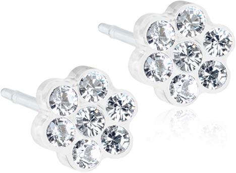 Blomdahl Medical Plastic Daisy 5mm Crystal