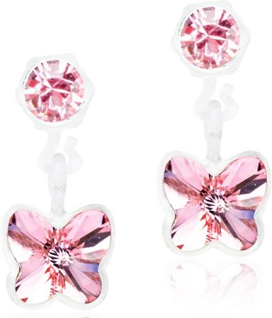 Blomdahl Medical Plastic Pendant Butterfly 4/5mm Light