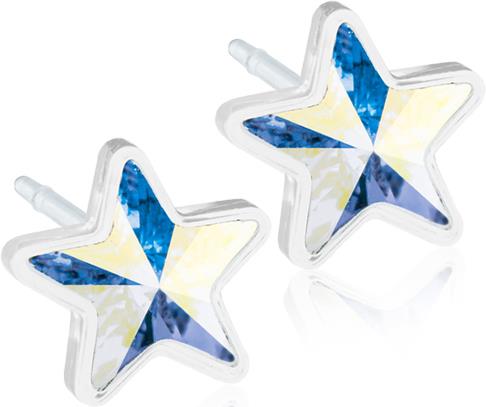 Blomdahl Medical Plastic Star 6mm Rainbow