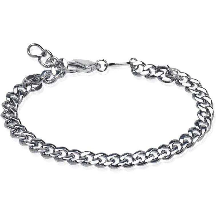 Blomdahl Silvery Coating Medium Link 19 cm