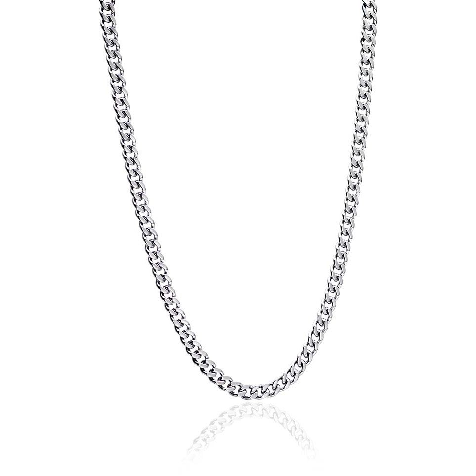 Blomdahl Silvery Coating Medium Link