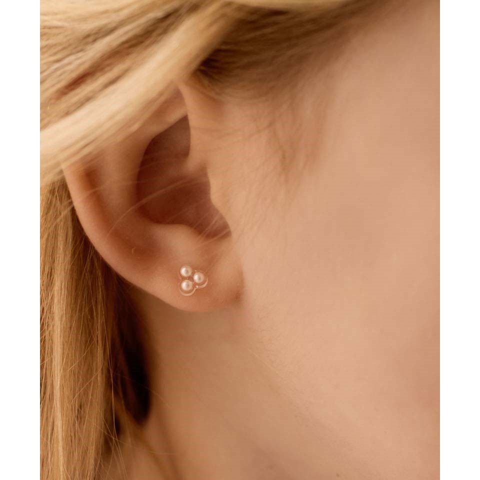 Blomdahl MP Clover Pearl 6 mm, White (zdjęcie 3)