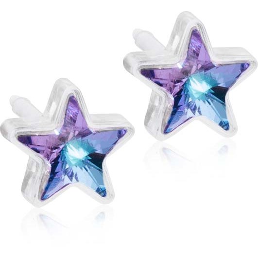 Blomdahl MP Star 6 mm, Lilac shimmer
