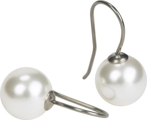 Blomdahl Natural Titanium White Pearl Pendant