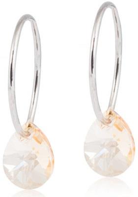 Blomdahl Natural Titanium 14 mm Drop Golden Shadow