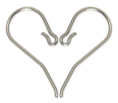Blomdahl Natural Titanium  Safety Ear Hook