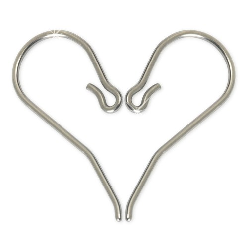 Blomdahl Natural Titanium Safety Ear Hook