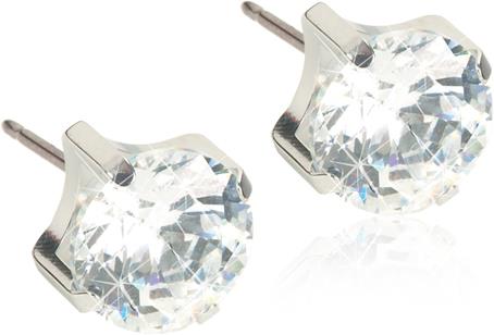 Blomdahl Silver Titanium Tiffany 5 mm