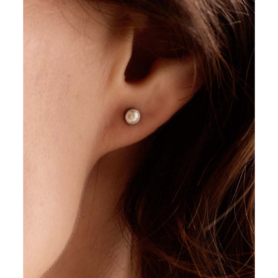 Blomdahl ST Bezel Pearl 5 mm, White (zdjęcie 3)