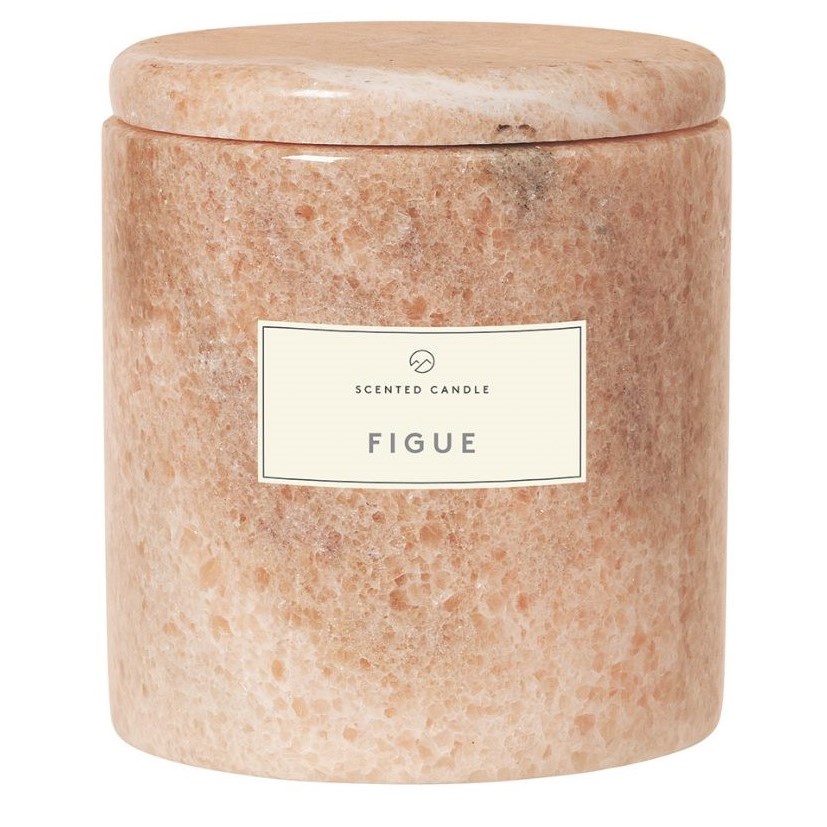Läs mer om blomus Scented Candle Indian Tan Marble Fig 2036 g