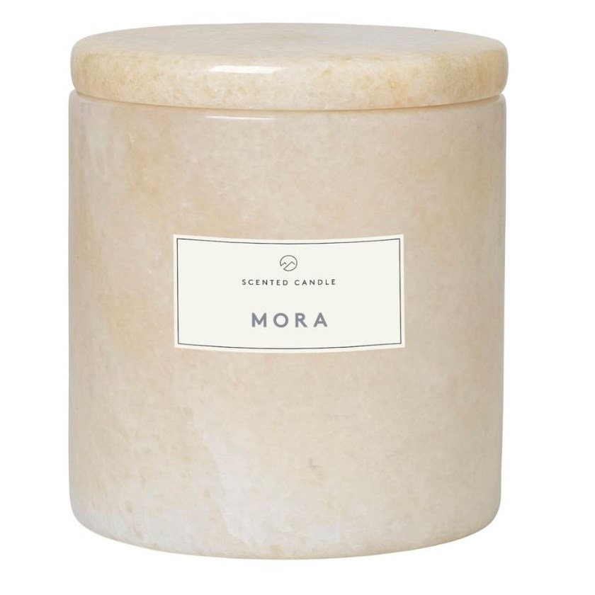 blomus Scented Candle Marble Moonbeam Mora 685 g