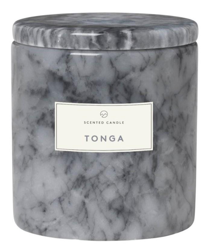 blomus Scented Candle Marble Sharkskin Tonga 685 g