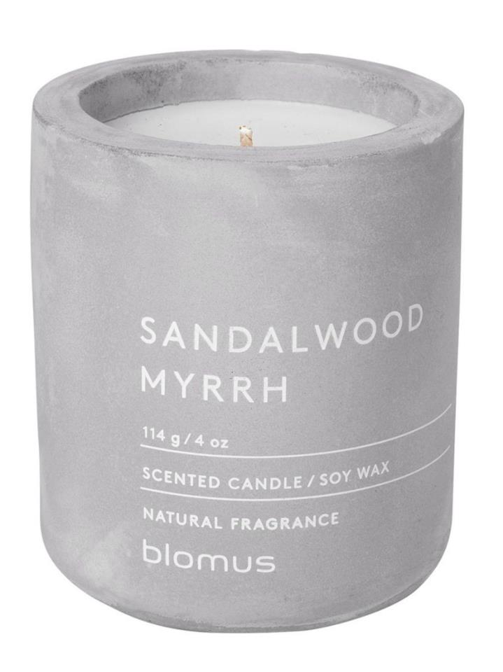 blomus Scented Candle Micro Chip Sandalwood Myrrh 114 g