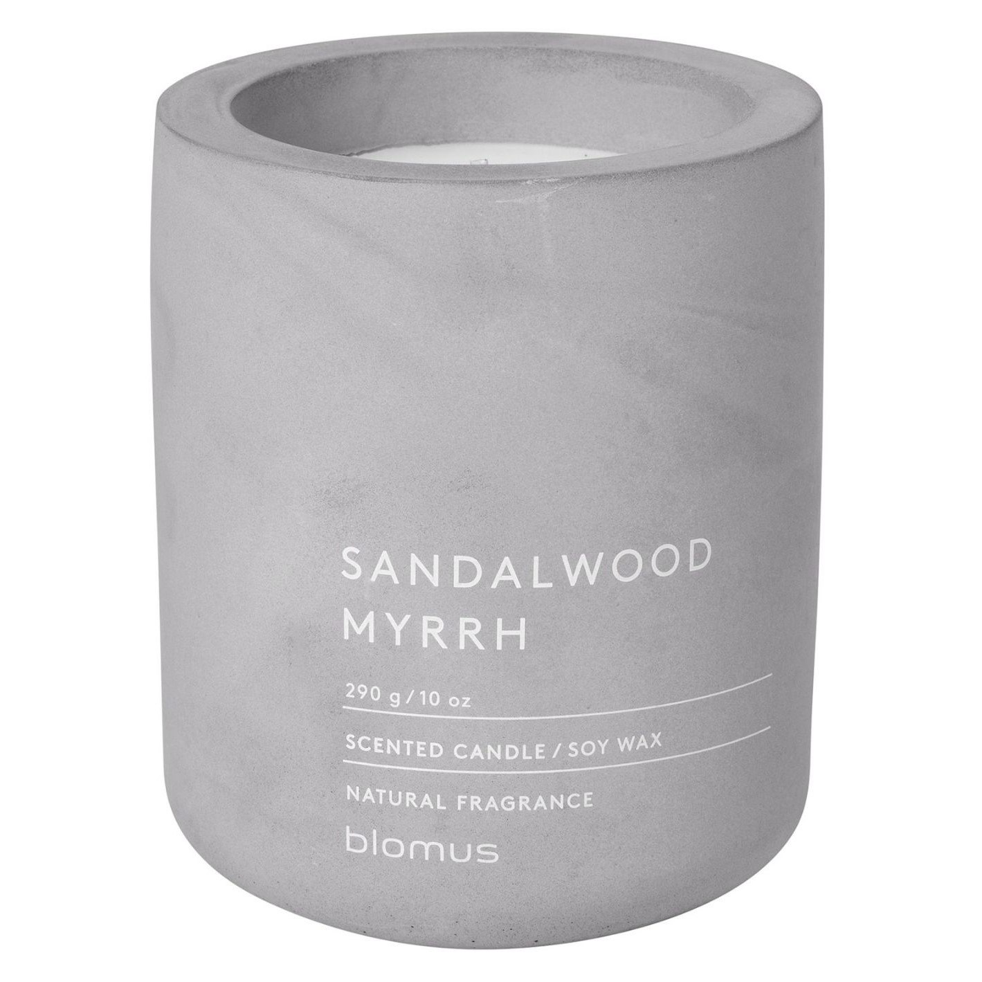 Läs mer om blomus Scented Candle Micro Chip Sandalwood Myrrh 290 g