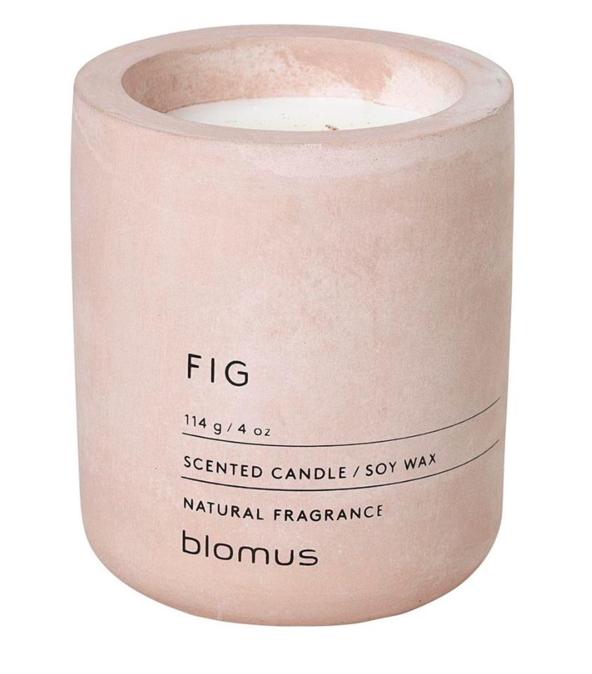 blomus Scented Candle Rose Dust Fig 114 g